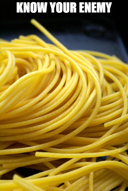 spaghetti code as the final boss